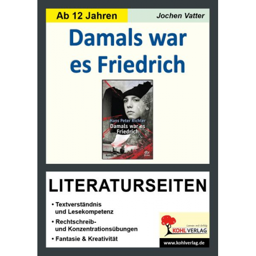 Jochen Vatter - Damals war es Friedrich - Literaturseiten