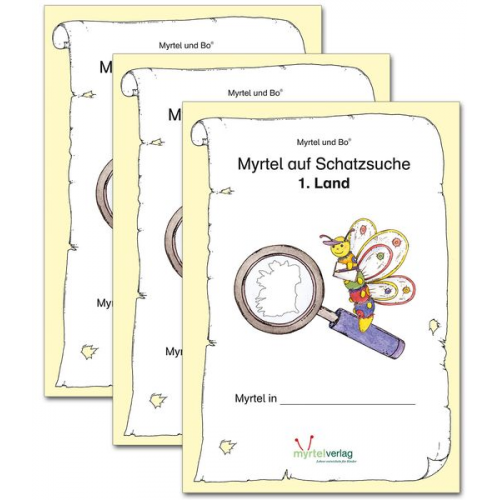 Suzanne Voss Sigrid Skwirblies Annette Rögener - "Myrtel und Bo" - Myrtel auf Schatzsuche - (Lernstufe 3). Paket