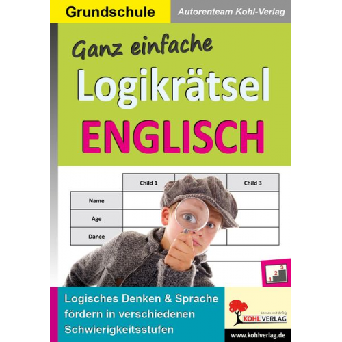 Autorenteam Kohl-Verlag - Ganz einfache Logikrätsel Englisch