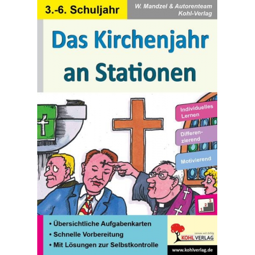 Waldemar Mandzel Autorenteam Kohl-Verlag - Das Kirchenjahr an Stationen