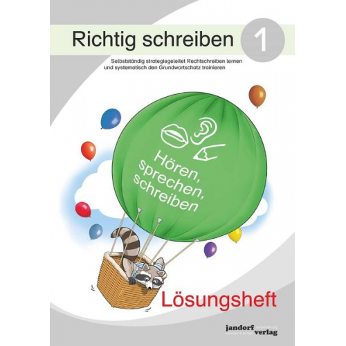 Peter Wachendorf - Richtig schreiben 1 (Lösungsheft)