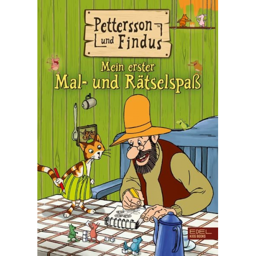 Sven Nordqvist - Pettersson und Findus: Mein erster Mal- und Rätselspaß