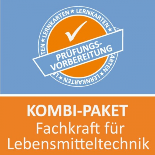 Tanja Fischer - AzubiShop24.de Kombi-Paket Lernkarten Fachkraft für Lebensmitteltechnik