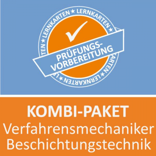 Jennifer Christiansen M. Rung-Kraus - AzubiShop24.de Kombi-Paket Verfahrensmechaniker für Beschichtungstechnik Lernkarten