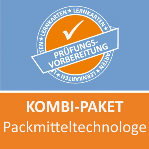 Jennifer Christiansen M. Rung-Kraus - Packmitteltechnologe Lernkarten. Kombi-Paket