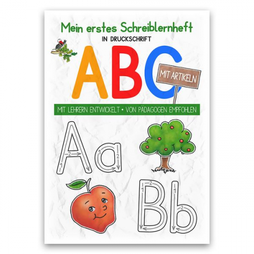 E&Z-Verlag GmbH - Mein buntes Kinder-ABC in Druckschrift mit Artikeln