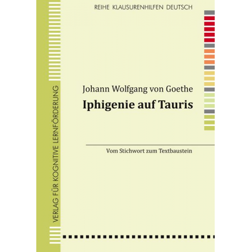 Günther Nieberle - Johann Wolfgang von Goethe Iphigenie auf Tauris