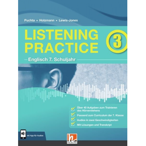 Herbert Puchta Christian Holzmann Peter Lewis-Jones - Listening Practice 3. Heft inkl. HELBLING Media App