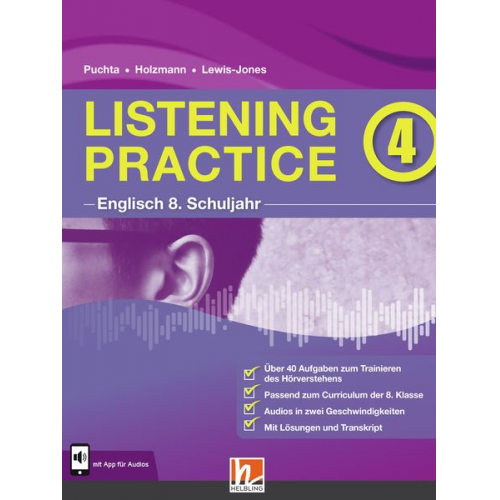 Herbert Puchta Christian Holzmann Peter Lewis-Jones - Listening Practice 4. Heft inkl. HELBLING Media App