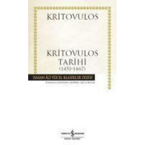 Kritovulos - Kritovulos Tarihi 1451-1467