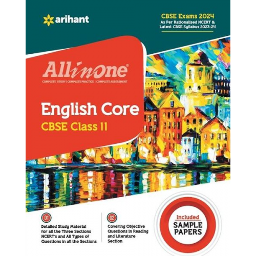 Srishti Agarwal Vaishali Jaiswal - All In One Class 11th English Core for CBSE Exam 2024