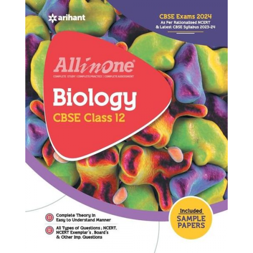 Hema Batra Pridhi Bhatia Pallavi Priya - All In One Class 12th Biology for CBSE Exam 2024