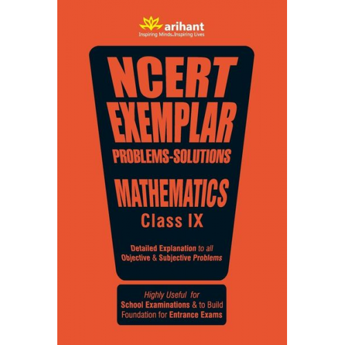 Experts Arihant - NCERT EXEMPLAR Problems-Solutions Mathematics Class 9th