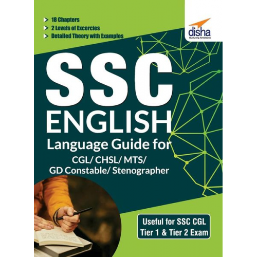 Disha Experts - SSC English Language Guide for CGL/ CHSL/ MTS/ GD Constable/ Stenographer