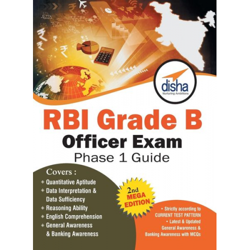 Disha Experts - RBI Grade B Officer Exam Phase 1 Guide 2nd Mega Edition