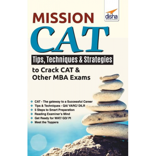 Disha Experts - Mission CAT - Tips, Techniques & Strategies to crack CAT & Other MBA Exams