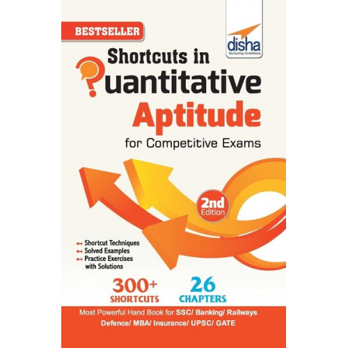 Disha Publication - Shortcuts in Quantitative Aptitude for Competitive Exams 2nd Edition