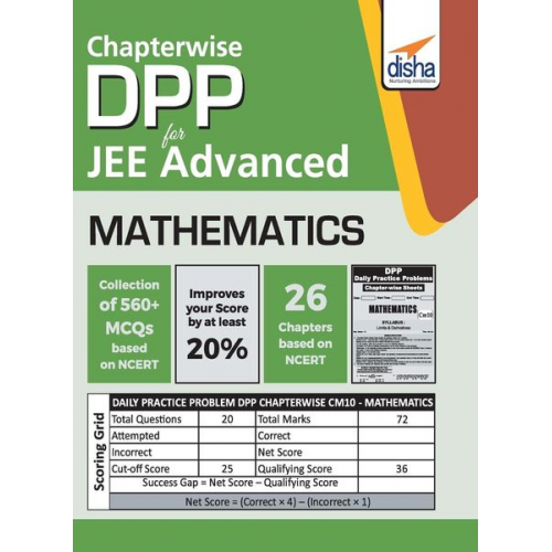 Disha Experts - Chapter-wise DPP Sheets for Mathematics JEE Advanced