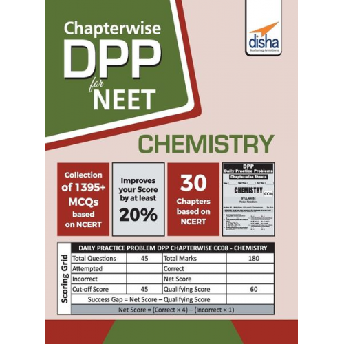 Disha Experts - Chapter-wise DPP Sheets for Chemistry NEET