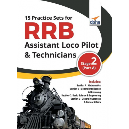 Disha Experts - 15 Practice Sets for RRB Assistant Loco Pilot & Technicians 2018 Stage 2 (Part A)