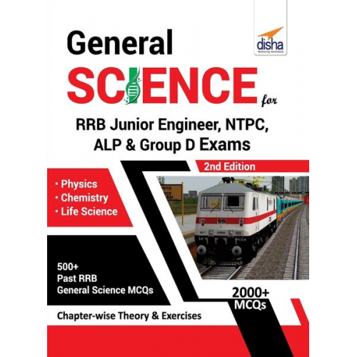 Disha Experts - General Science for RRB Junior Engineer, NTPC, ALP & Group D Exams - 2nd Edition