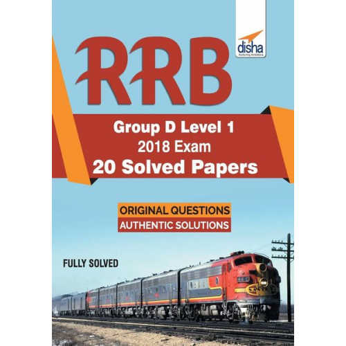 Disha Experts - RRB Group D Level 1 2018 Exam 20 Solved Papers