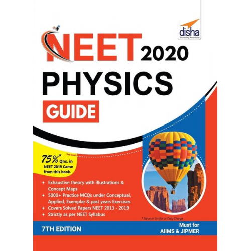 Disha Experts - NEET 2020 Physics Guide - 7th Edition