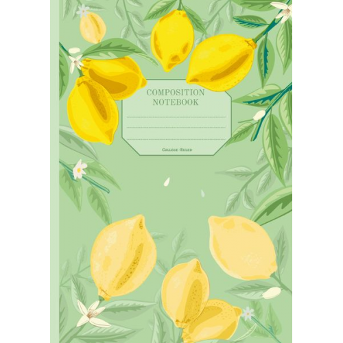 SART by Sara Baptista - Paperback Notebook | Journal with digitally handmade Illustrated Cover | Lemons