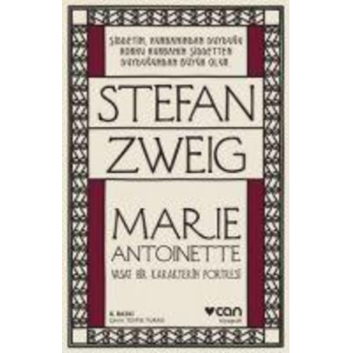 Stefan Zweig - Marie Antoinette - Vasat Bir Karakterin Portresi