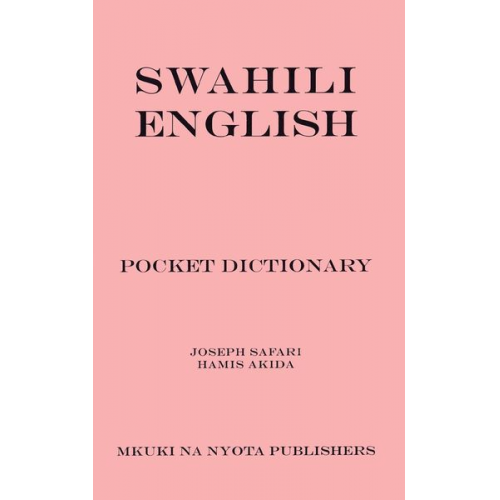 Jospeh Safari - Swahili/English Pocket Dictionary