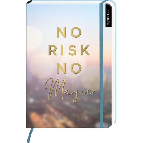 MyNOTES Notizbuch A5: No Risk no magic