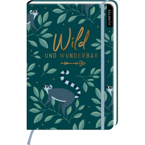 MyNOTES Notizbuch A5: Wild und wunderbar