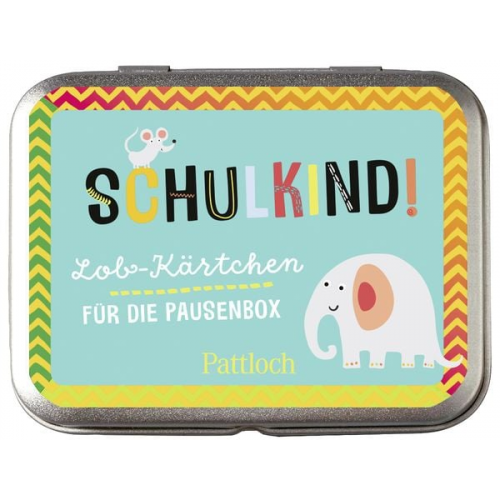 Pattloch Verlag - Schulkind! Lob-Kärtchen für die Pausenbox