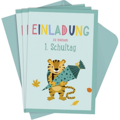 Pattloch Verlag - Einladung zu meinem 1. Schultag - Einladungskarten