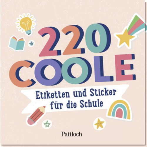 Pattloch Verlag - 220 coole Etiketten und Sticker für die Schule