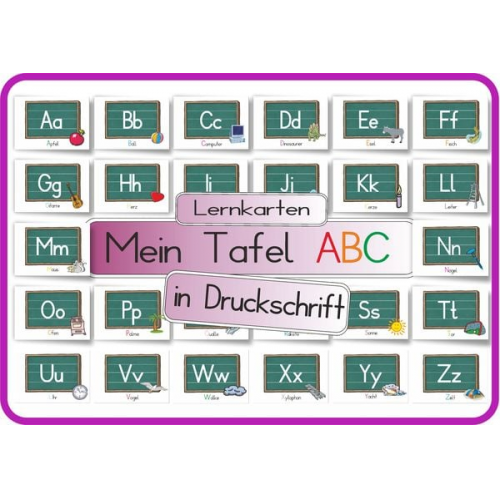 Helga Momm - Mein Tafel ABC in Druckschrift