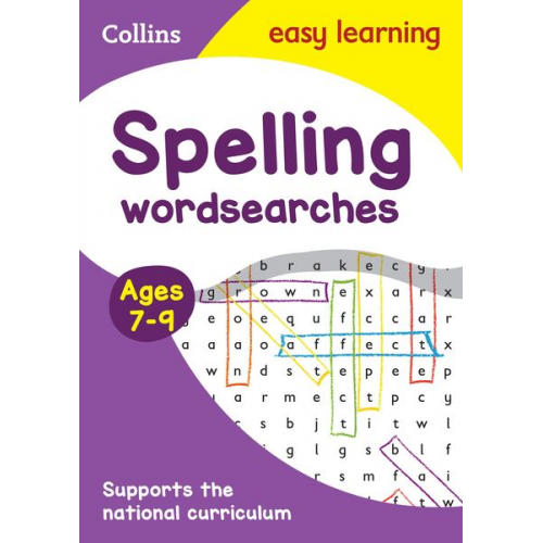 Collins Easy Learning - Spelling Word Searches Ages 7-9