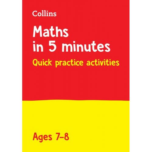 Collins KS2 - Maths in 5 Minutes a Day Age 7-8