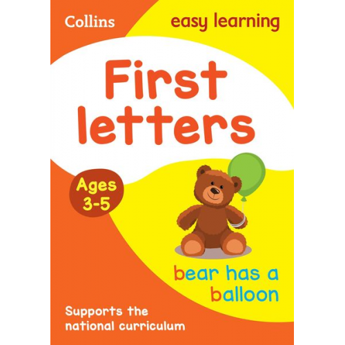 Collins Easy Learning - First Letters Ages 3-5