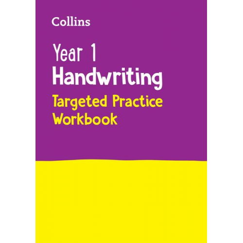 Collins KS1 - Year 1 Handwriting Targeted Practice Workbook