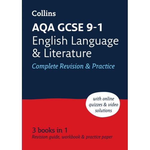 Collins GCSE - AQA GCSE 9-1 English Language and Literature Complete Revision & Practice