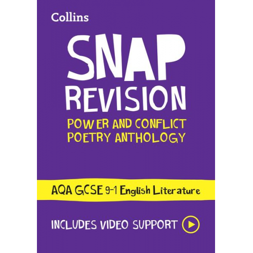 Collins GCSE - AQA Poetry Anthology Power and Conflict Revision Guide