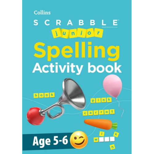 Collins Scrabble - SCRABBLE(TM) Junior Spelling Activity book Age 5-6