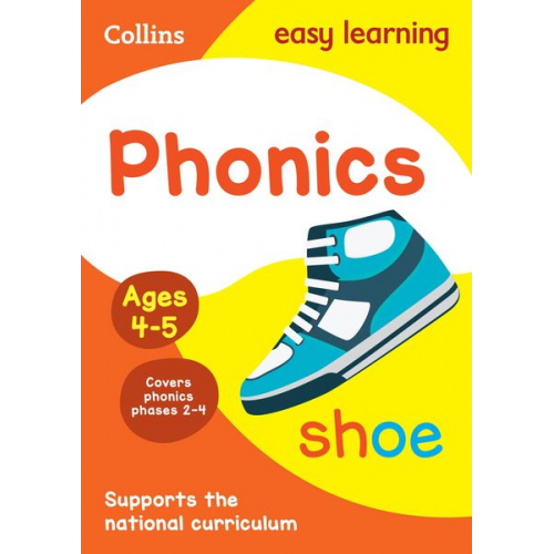 Collins Easy Learning - Phonics Ages 4-5