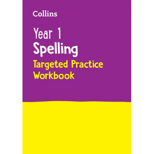 Collins KS1 - Year 1 Spelling Targeted Practice Workbook