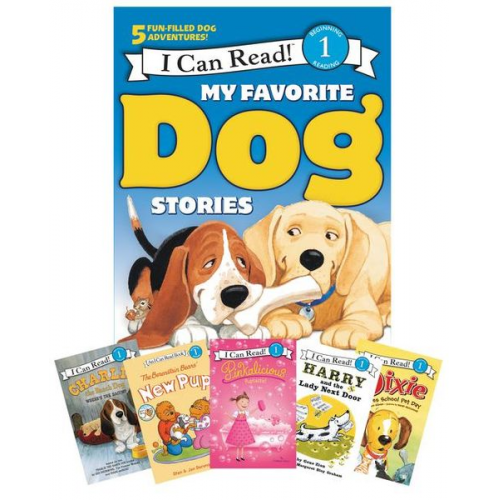 Various Jan Berenstain Ree Drummond Grace Gilman Victoria Kann - My Favorite Dog Stories: Learning to Read Box Set