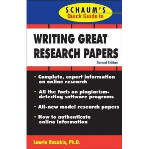 Laurie Rozakis - Writing Great Research Papers