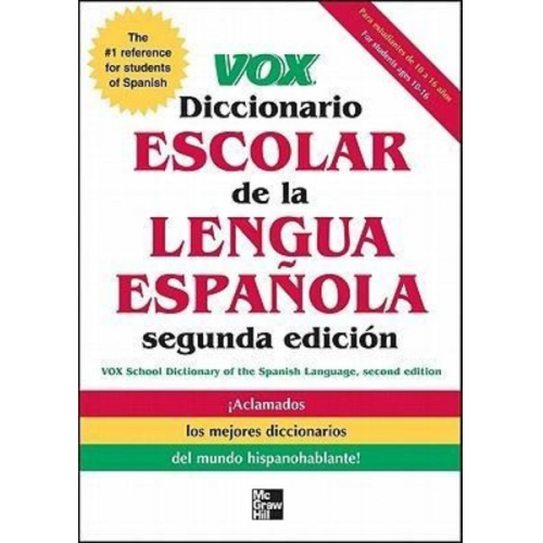 Vox - Vox Diccionario Escolar de la Lengua Espanola