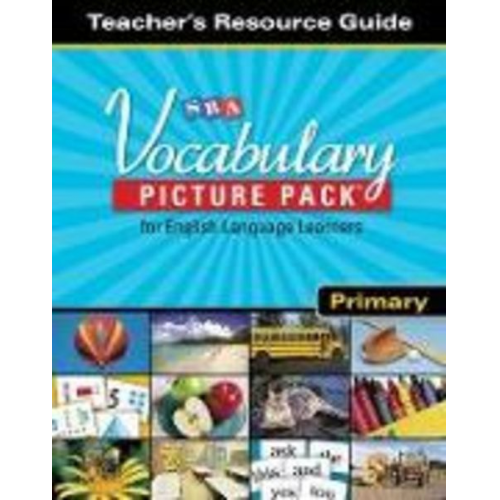 McGraw Hill - Sra Vocabulary Picture Pack - Teacher Resource Guide - Primary