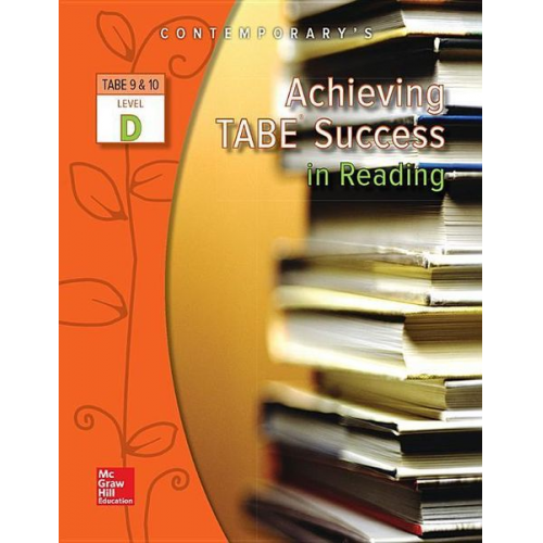 McGraw Hill - Achieving Tabe Success in Reading, Level D Workbook